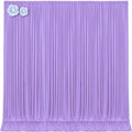 10ft x 15ft Lavender Wrinkle Free Backdrop Curtains for Wedding Party Lilac Backdrops Curtain Drapes Fabric Decorations Photo Back Drop Cloth for Baby Shower Photography Stage Reception by Tao-GePartyDecorations