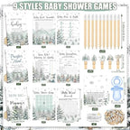 Sherr 476 Pcs Winter Baby Shower Games, 9 Styles Baby Shower Activities - Image 3