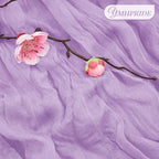 YMHPRIDE 12 Pack Cheesecloth Table Runner 35x120in Lavender Table Runner - Image 3