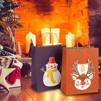 BagDream Small Gift Bags with Handles 5.25x3x8 Inch Purple 100 Pack Bulk - Image 4