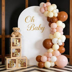 6.6FT Arch Backdrop Stand and White Cover Set,Balloon Arch Stand - Image 2