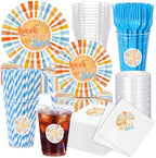 Here Comes The Son Disposable Tableware 25 Pcs, Church, Baby Shower Decor by Unknown