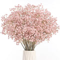 Pink Babys Breath Artificial Flowers, Fall Flowers, Pink Fall Decor by Waipfaru