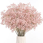 Pink Babys Breath Artificial Flowers, Fall Flowers, Pink Fall Decor by Waipfaru