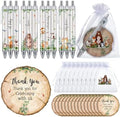 50 Sets Baby Shower Favors for Guests(White Green, Woodland Animal) by CelebrateEveryMoment