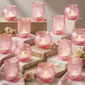 24PCS Pink Votive Candle Holders by Unknown