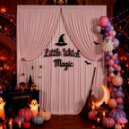 50x12 ft Dusty Pink Backdrop Curtains for Weddings, Birthdays and Photos - Image 6