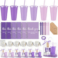 Nuogo 6 Sets New Parent Shower Prizes, Gradient Purple, Classic Style by Nuogo