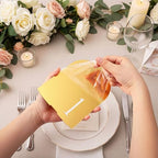 Aceorbit Gold Wedding Table Numbers 1-20 with Stands 5" x 7" - Image 3
