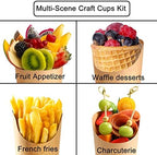 Disposable Charcuterie Cups 120 PCS with 200PCS Sticks and 120PCS Bags - Image 4