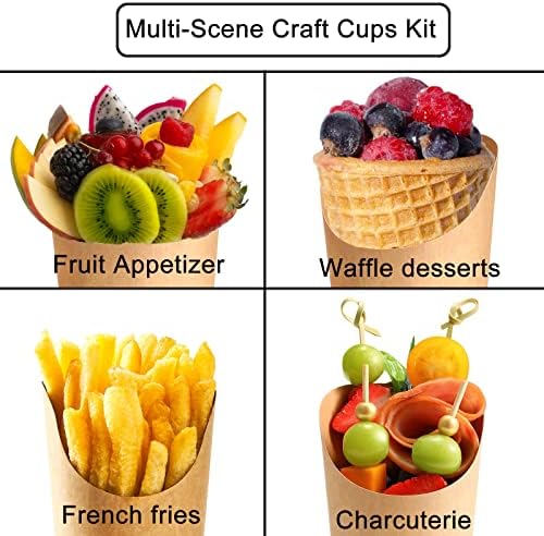 Disposable Charcuterie Cups 120 PCS with 200PCS Sticks and 120PCS Bags - Image 4