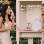 Audio Guest Book, Voicemail Phone Guestbook, Pink Button - Image 2