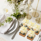 Tujoe 24 Pcs Baptism Party Favors Candles, LED Tea Lights Gift Boxes - Image 5