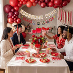 400 Pcs Back to School Party Supplies Serve 50, Apple Paper Plates Napkins Cups Apple Decoration Red Gingham Tableware Set for Last/First Day of School Party Supplies - Image 5