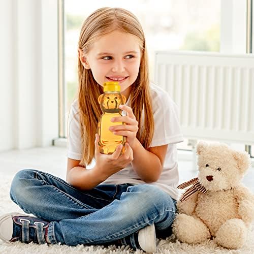 Thenshop 36 Pcs Honey Bear Bottles Plastic Empty Squeeze Jars,350 Ml/ 12 Oz - Image 6