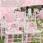 Jaloro 24 Set Pink Chinoiserie Wedding Welcome Boxes 9x6x6 Gable Boxes - Image 4