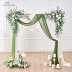 Serwalin 200PCS Mixed Eucalyptus Stems with Baby's Breath Greenery - Image 4