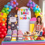3 Set Back to School Arch Backdrop Covers 4ft 5ft 6ft - Image 5