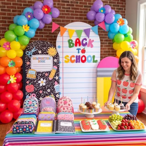 3 Set Back to School Arch Backdrop Covers 4ft 5ft 6ft - Image 5
