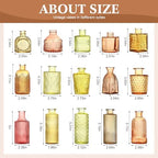 30 Pcs Colored Bud Vases Set, Baby Shower Decorations, Wedding Table Decor - Image 3