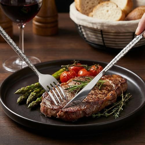 Supernal 360pc Silver Plastic Silverware, Heavy Duty Disposable Utensils - Image 4