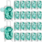 LemonRoad 60 Pcs Mini Empty Suitcase Box with Plush Keychain, Green by Unknown