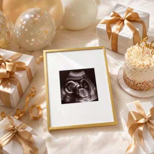 Signature Picture Frame 16x20, Aluminum Signable Frame with Glass, Gold - Image 7
