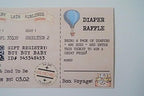 Baby Shower Ticket Invitation, Boarding Pass Ticket, Plane TicketPrintable Invitation, Digital Download, Diaper Raffle, Travel Invitation - Image 4
