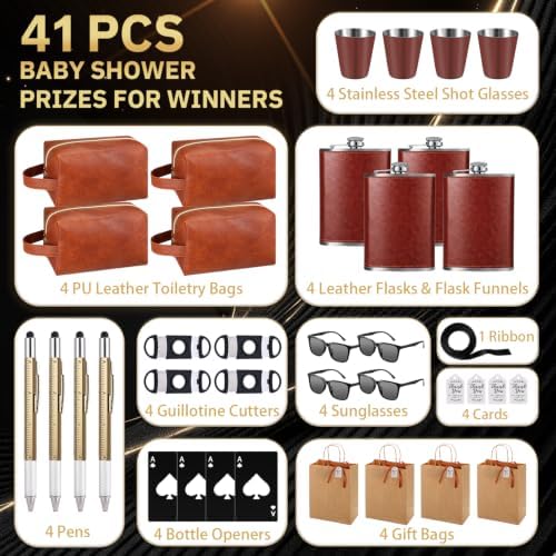 41 Pcs Baby Shower Prizes for Men, Groomsmen Gifts Wedding Party - Image 3