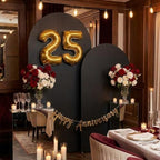 6FT,7.2FT Arch Backdrop Stand and Cover Set (Black) - Image 5