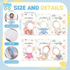 Liitrsh 12 Sets Funny Blindfold Baby Shower Feed Me Baby Shower Games Set - Image 4