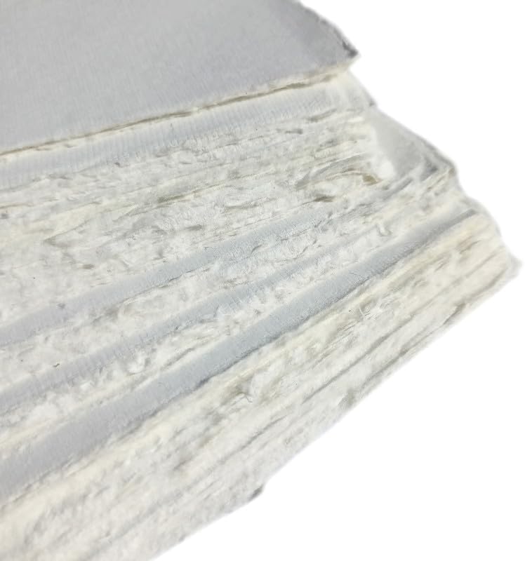 Mixed Media Loose Leaf Paper for Watercolor, Writers, Invitations, Crafts - Thick 150 GSM Ivory White-501-12x15-100 - Image 6