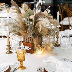 9 Pcs Wooden Vase for Centerpieces Wedding Flower, 4.7 Inch - Image 5
