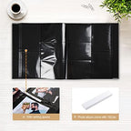 potricher Photo Album 4x6 Photos, 1000 Pockets, Linen Cover, Red - Image 5