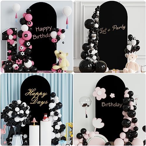 Putros Arch Backdrop Stand and Cover Set, 6ft Arch Stand with Black Cover - Image 6