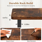 Cupcake Stand for 50 Cupcakes, Wood Metal Riser Dessert Table Display Stand - Image 5