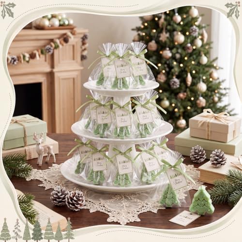 Leelosp 20 Set Christmas Tree Soaps Christmas Baby Shower Favors for Guests - Image 5