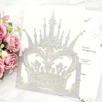 20 sets Laser Cut Crown wedding invitation pockets,Quinceañera Invitations, Sweet 16 Invitations,1 birthday invitations,and etc. - Image 3
