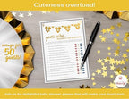 Party Hearty Baby Shower Games, Guess Who Mommy or Daddy - Gold (Pack of 3) - Image 6