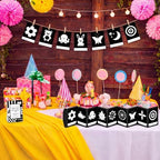 Sinload 57 Pcs Baby DIY High Contrast Card Games Set, Black,White - Image 6