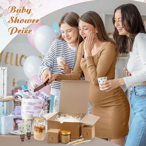 Reallnaive 43 Pcs Baby Shower Prizes for Game Winners Gifts, Khaki - Image 5