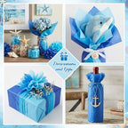500 Sheets Blue Tissue Paper Bulk 20 x 20 Inch for Rosh Hashanah Gifts - Image 4