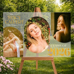 Personalized Clear Graduation Yard Sign with Photo – Custom Acrylic Welcome Sign for High School Senior & College Graduation Party, Class of 2026 Outdoor Decor - Image 3