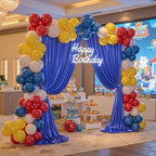 40x10ft Shimmer Royal Blue Sequin Backdrop Curtain for Parties, Thick Wrinkle Free Glitter Blue Photo Backdrop Drapes Curtains for Birthday Wedding Photography Background-8 Panels 5x10ft - Image 6