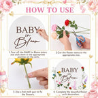 26 Pcs Baby in Bloom Floral Backdrop Arch Baby Shower - Image 3