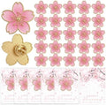 50 Sets Cherry Blossom Party Favors Bulk Enamel Pins Sakura Gifts by Hinly
