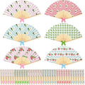 Roowest 36 Pcs Strawberry Party Favors, Folding Paper Hand Fans Bulk by Roowest