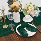 fani 100 Pack Gauze Cheesecloth Napkins, 20 x 20 in, Emerald Green - Image 6