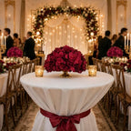 BLOSMON Hydrangea Artificial Flowers Ball Centerpieces for Wedding, 6 Pcs - Image 2
