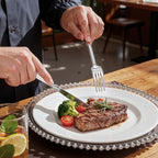 WDF 200 Pieces Silver Plastic Silverware Disposable - 50Guests Silverware Plastic Cutlery - Disposable Utensils Includes 100 Forks, 50 Spoons, 50 Knives Perfect for Christmas Wedding or Party - Image 2